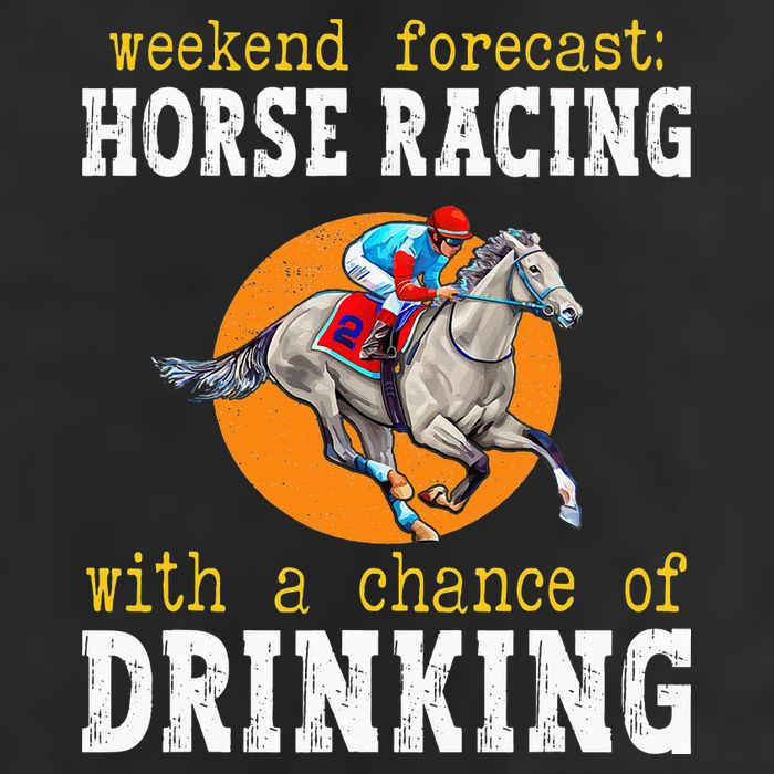 Horse racing with a chance of drinking for ky derby 25L Jumbo Tote