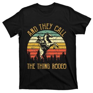 Horse Riding Western Cow The Thing Rodeo Country Music T-Shirt