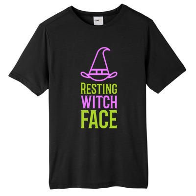 Halloween Resting Witch Face Gift Tall Fusion ChromaSoft Performance T-Shirt