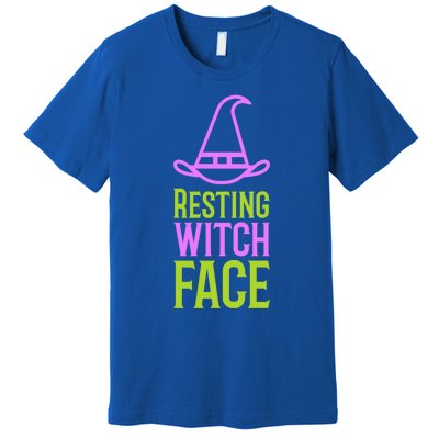 Halloween Resting Witch Face Gift Premium T-Shirt