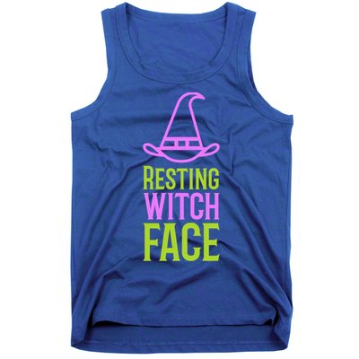 Halloween Resting Witch Face Gift Tank Top