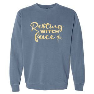 Halloween Resting Witch Face Abh042 Gift Garment-Dyed Sweatshirt