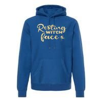 Halloween Resting Witch Face Abh042 Gift Premium Hoodie