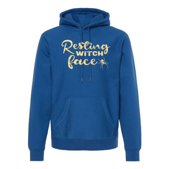 Halloween Resting Witch Face Abh042 Gift Premium Hoodie