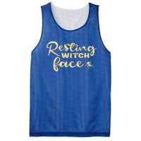 Halloween Resting Witch Face Abh042 Gift Mesh Reversible Basketball Jersey Tank