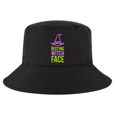 Halloween Resting Witch Face Gift Cool Comfort Performance Bucket Hat