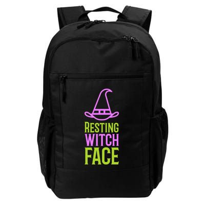 Halloween Resting Witch Face Gift Backpack