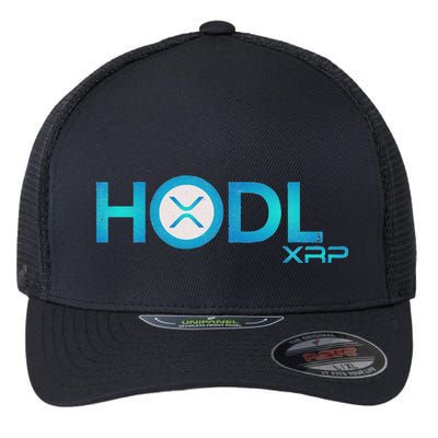 Hodl Ripple Xrp Moon Crypto Currency Flexfit Unipanel Trucker Cap