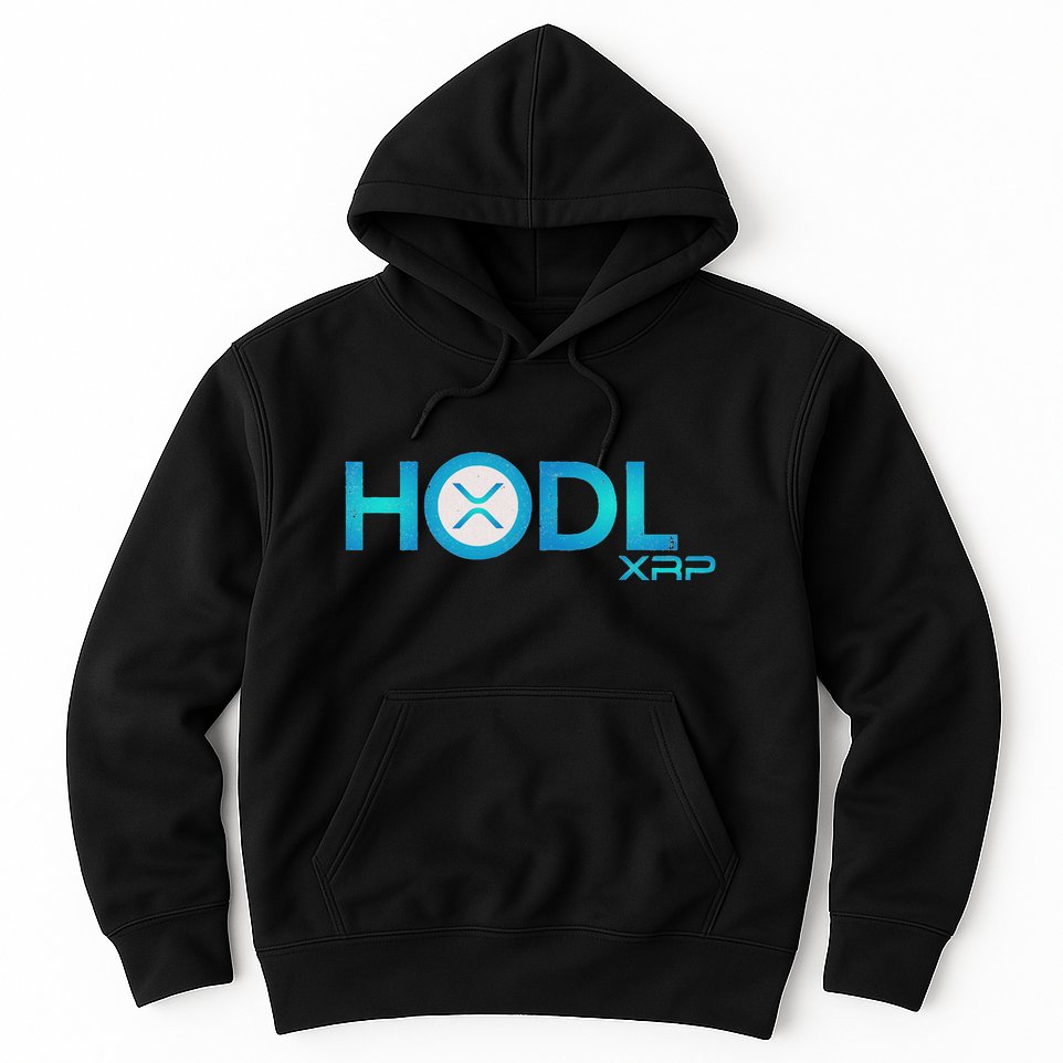 Hodl Ripple Xrp Moon Crypto Currency Hoodie