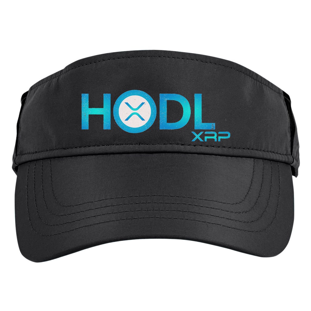 Hodl Ripple Xrp Moon Crypto Currency Adult Drive Performance Visor