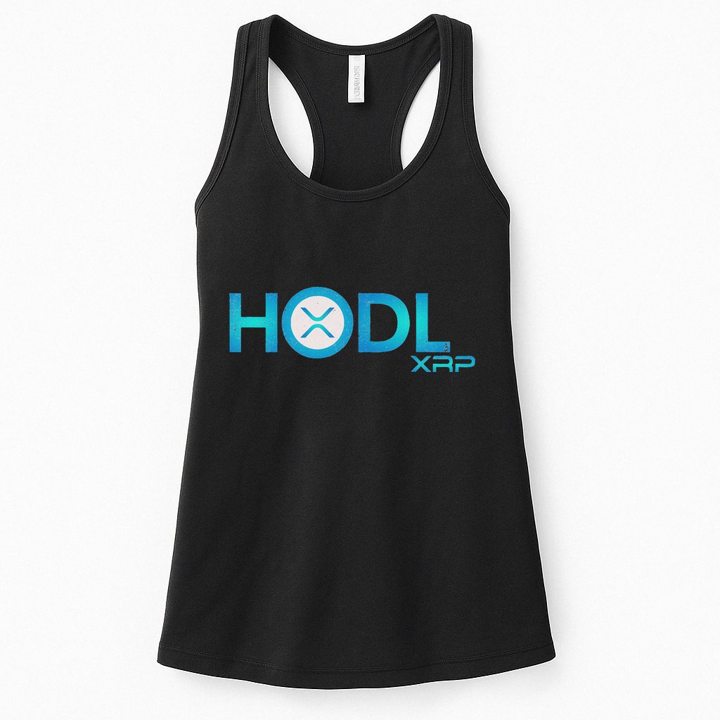 Hodl Ripple Xrp Moon Crypto Currency Womens Tank Top