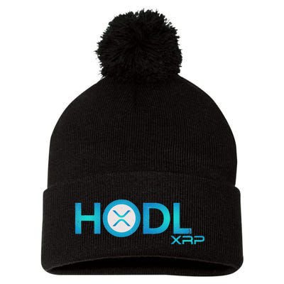 Hodl Ripple Xrp Moon Crypto Currency Pom Pom 12in Knit Beanie