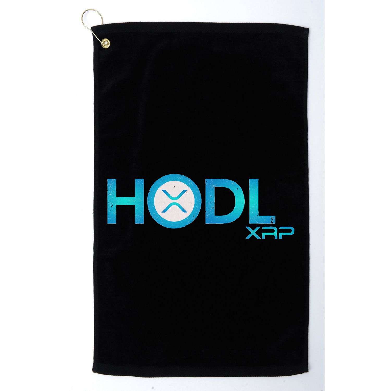 Hodl Ripple Xrp Moon Crypto Currency Golf Towel