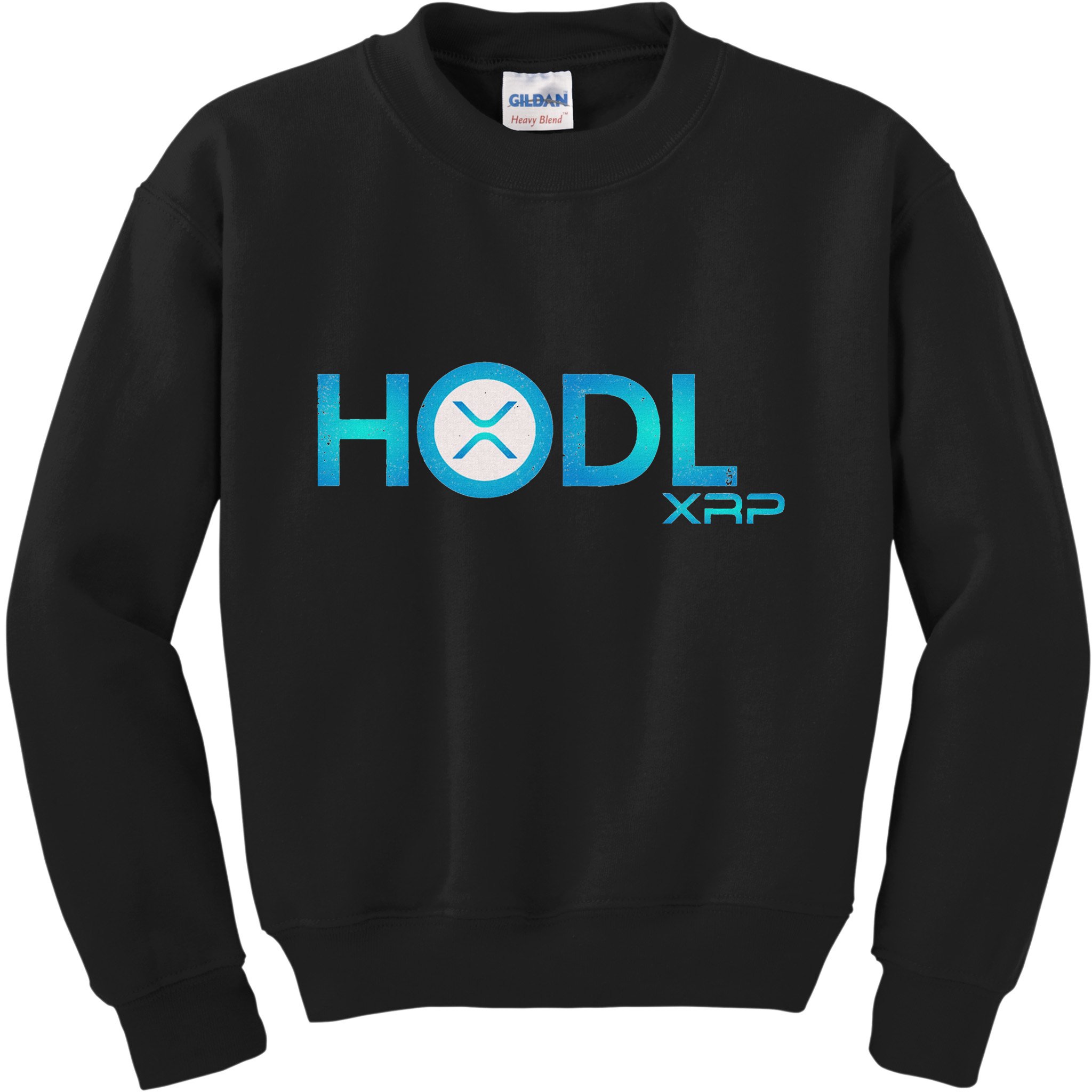 Hodl Ripple Xrp Moon Crypto Currency Kids Sweatshirt