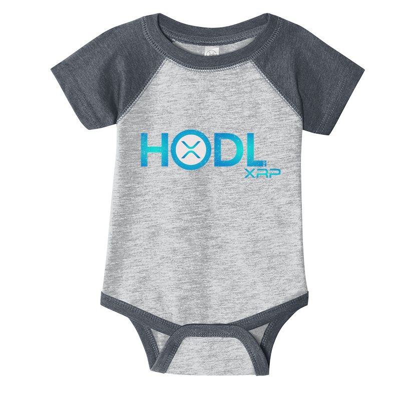Hodl Ripple Xrp Moon Crypto Currency Infant Baby Jersey Bodysuit