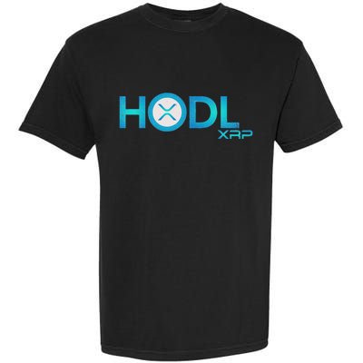 Hodl Ripple Xrp Moon Crypto Currency Garment-Dyed Heavyweight T-Shirt