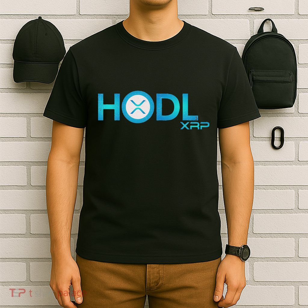 Hodl Ripple Xrp Moon Crypto Currency T-Shirt