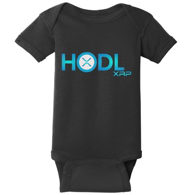 Hodl Ripple Xrp Moon Crypto Currency Baby Bodysuit