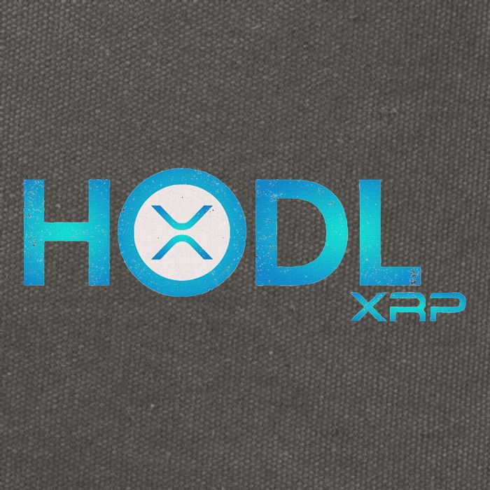 Hodl Ripple Xrp Moon Crypto Currency Cotton Canvas Backpack