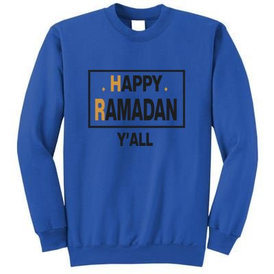 Happy Ramadan Y'all Gift Ramadan Mubarak Sweatshirt