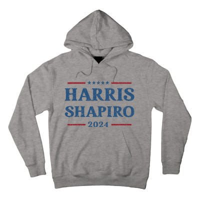 Harris Shapiro 2024 Kamala Harris For President Political Tall Hoodie