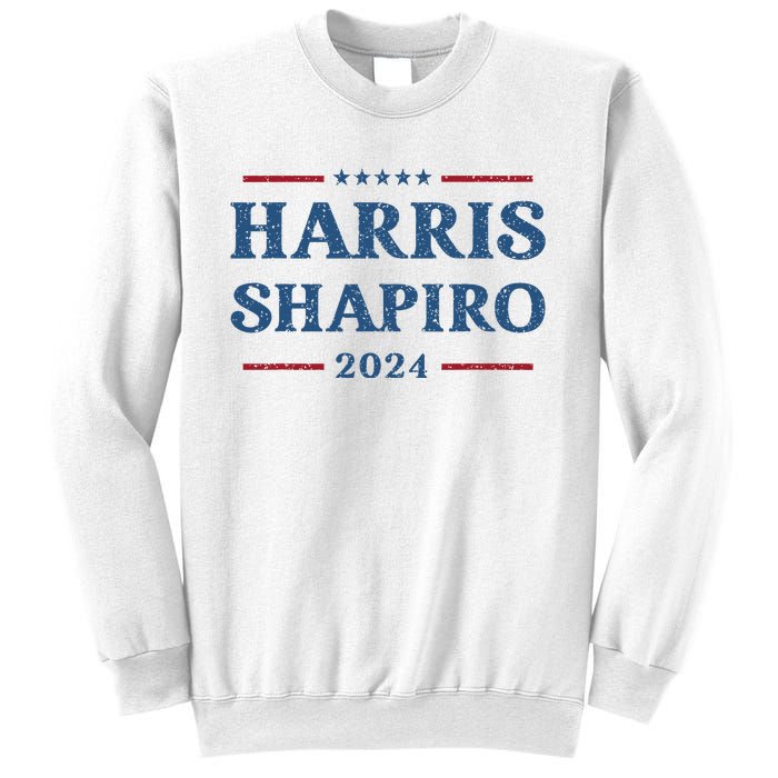 Harris Shapiro 2024 Kamala Harris For President Political Sweatshirt