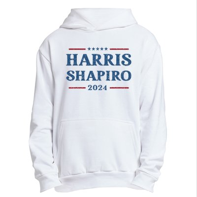 Harris Shapiro 2024 Kamala Harris For President Political Urban Pullover Hoodie