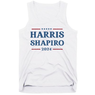 Harris Shapiro 2024 Kamala Harris For President Political Tank Top