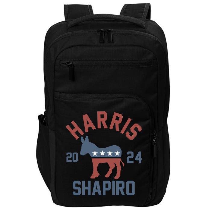 Harris Shapiro 2024 For President Kamala Harris Josh Shapiro Impact Tech Backpack