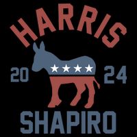 Harris Shapiro 2024 For President Kamala Harris Josh Shapiro Drawstring Bag