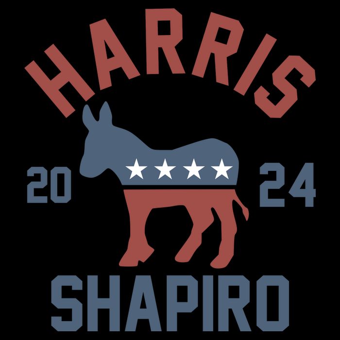 Harris Shapiro 2024 For President Kamala Harris Josh Shapiro Drawstring Bag