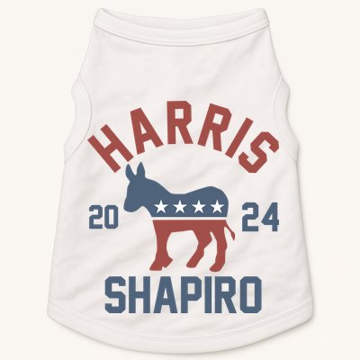 Harris Shapiro 2024 For President Kamala Harris Josh Shapiro Doggie Tank