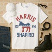 Harris Shapiro 2024 For President Kamala Harris Josh Shapiro Tall T-Shirt