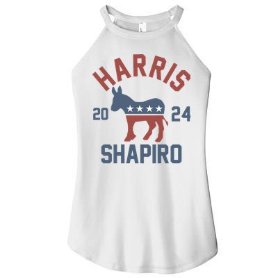Harris Shapiro 2024 For President Kamala Harris Josh Shapiro Women's Perfect Tri Rocker Tank