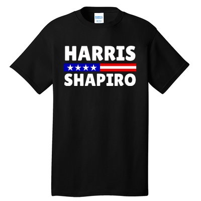 Harris Shapiro 2024 President Election Tall T-Shirt