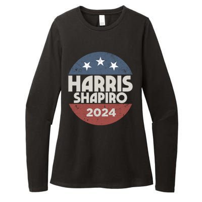 Harris Shapiro 2024 For President Kamala Harris Josh Shapiro Womens CVC Long Sleeve Shirt