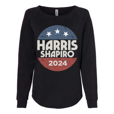 Harris Shapiro 2024 For President Kamala Harris Josh Shapiro Womens California Wash Sweatshirt