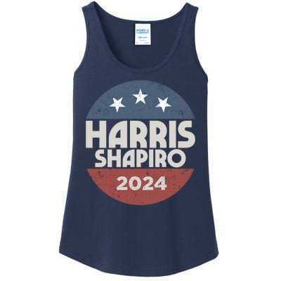 Harris Shapiro 2024 For President Kamala Harris Josh Shapiro Ladies Essential Tank