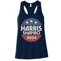 Harris Shapiro 2024 For President Kamala Harris Josh Shapiro Women's Racerback Tank