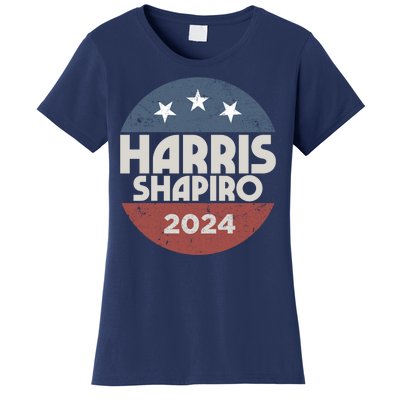 Harris Shapiro 2024 For President Kamala Harris Josh Shapiro Women's T-Shirt