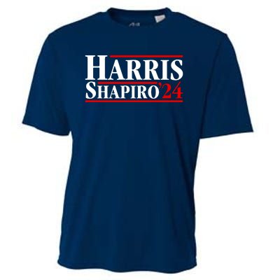 Harris Shapiro 2024 For President Kamala Harris Josh Shapiro Cooling Performance Crew T-Shirt