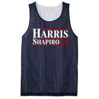 Harris Shapiro 2024 For President Kamala Harris Josh Shapiro Mesh Reversible Basketball Jersey Tank