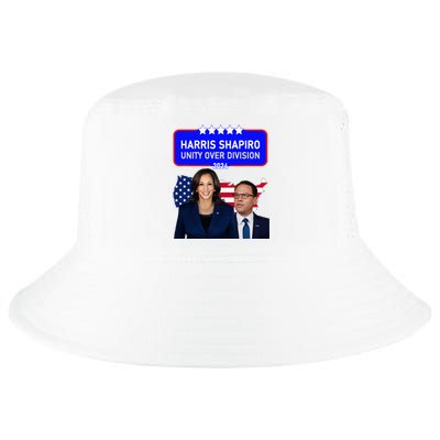 Harris Shapiro 2024! Unity Over Division! Kamala Harris 2024 Cool Comfort Performance Bucket Hat