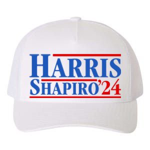 Harris Shapiro 2024 For President Kamala Harris Josh Shapiro Yupoong Adult 5-Panel Trucker Hat