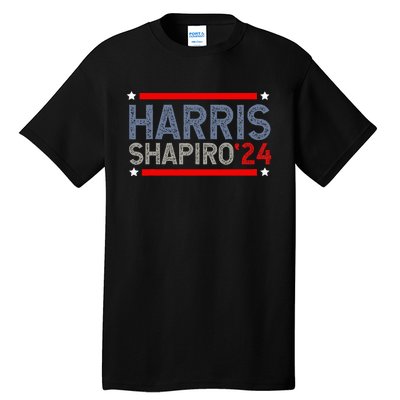 Harris Shapiro 2024 President Election Tall T-Shirt