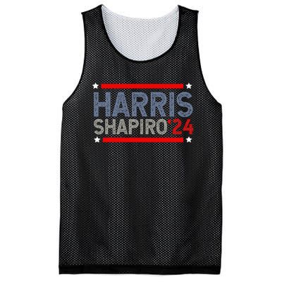 Harris Shapiro 2024 President Election Mesh Reversible Basketball Jersey Tank