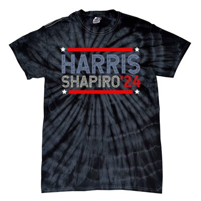 Harris Shapiro 2024 President Election Tie-Dye T-Shirt