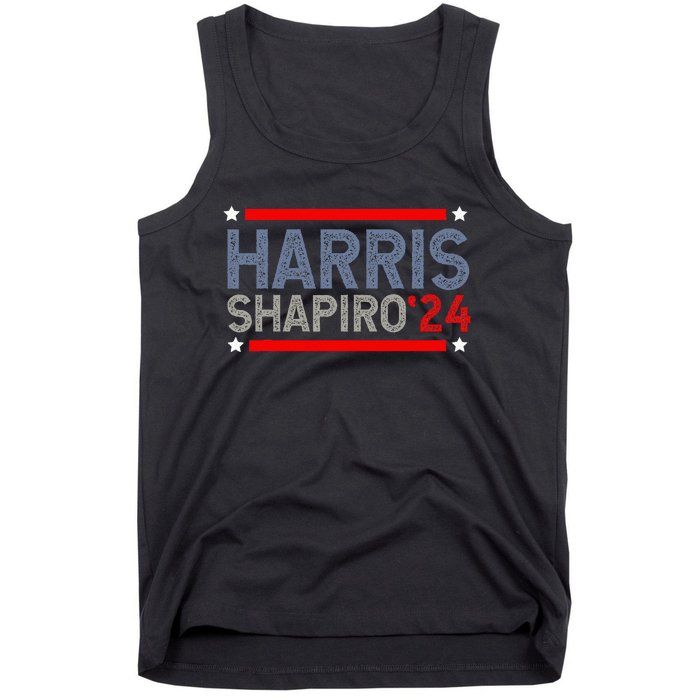 Harris Shapiro 2024 President Election Tank Top