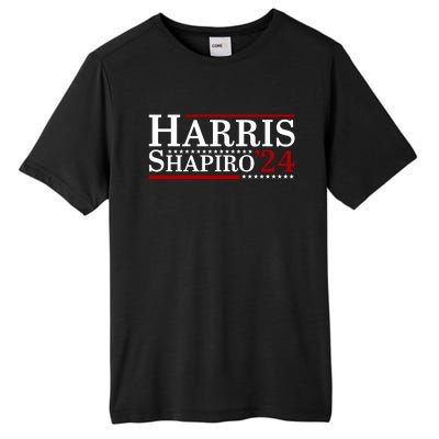 Harris Shapiro 2024 For President Kamala Harris Josh Shapiro Tall Fusion ChromaSoft Performance T-Shirt