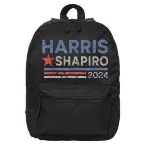 Harris Shapiro 2024 16 in Basic Backpack